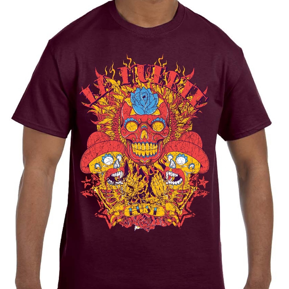 Men's "Le Merte " Printed T-Shirts